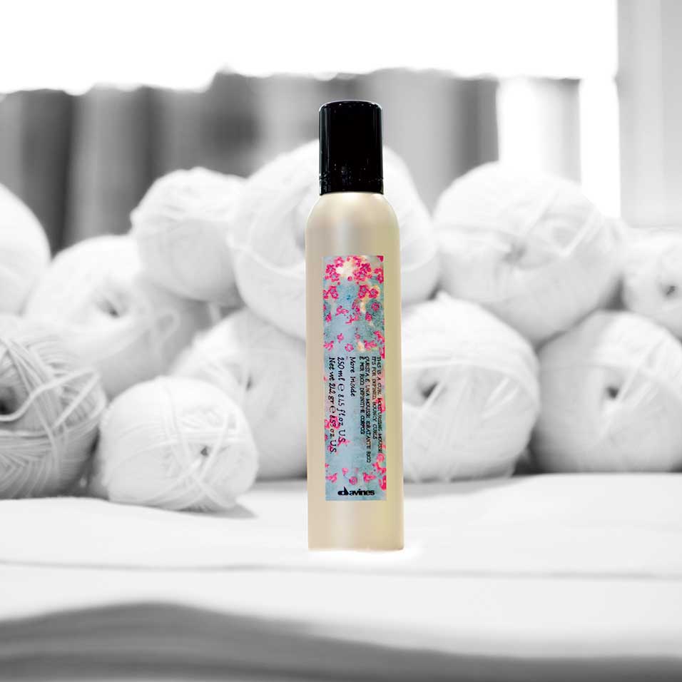 MORE INSIDE/curl moisturizing mousse